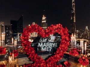 romantic marriage proposal