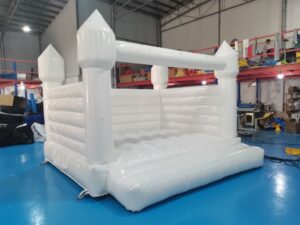 Rent White Bouncy Castle | Inflatable Bouncy Rental