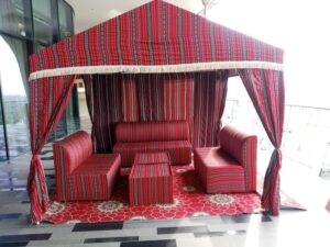 arabic setting | arabic tent | arabic gathering
