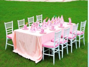 kids chiavari chairs | kids party pink