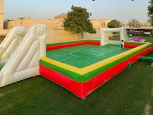 inflatable football | football game rent dubai | kids party rental uae